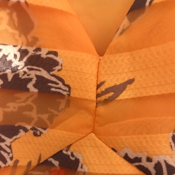 🌼 Yellow fit and flare Banana Republic Dress - Picture 4 of 7